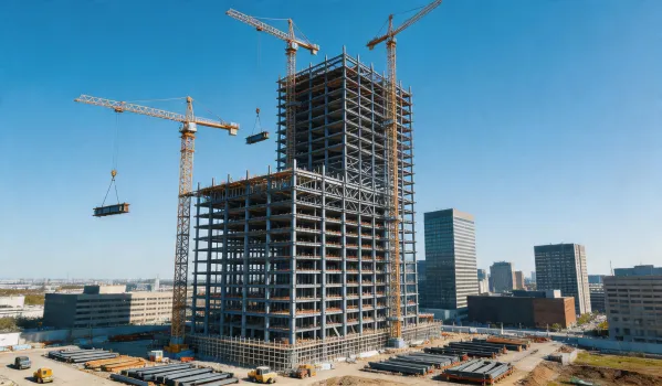 Commercial high-rise construction